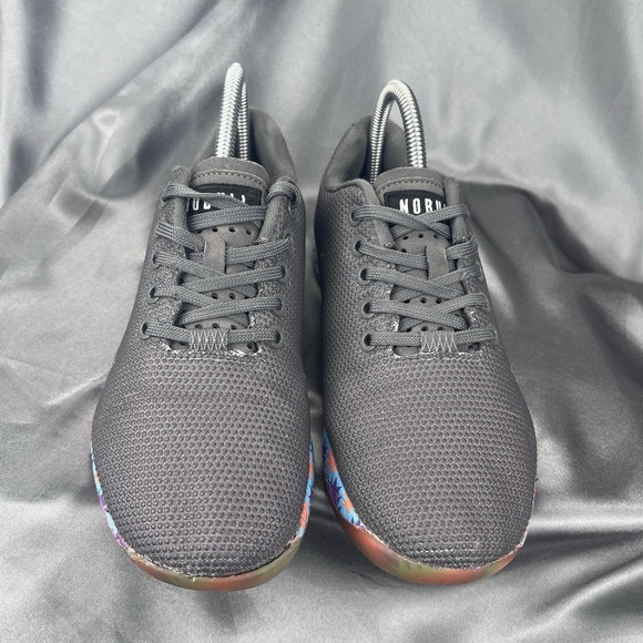 NOBULL Women's Grey Patchwork Trainers SuperFabric CrossFit Shoes Size 7.5 Gym - Picture 4 of 12